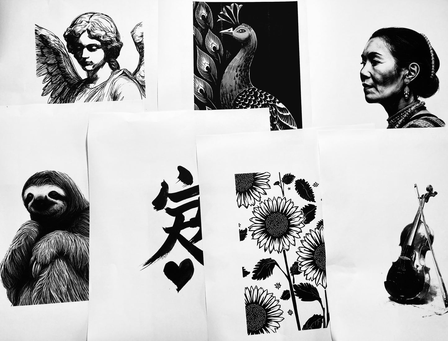 55 Diverse Image Transfers for Gelli Plate Printing Fun