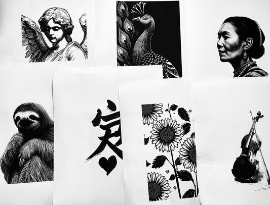 55 Diverse Image Transfers for Gelli Plate Printing Fun