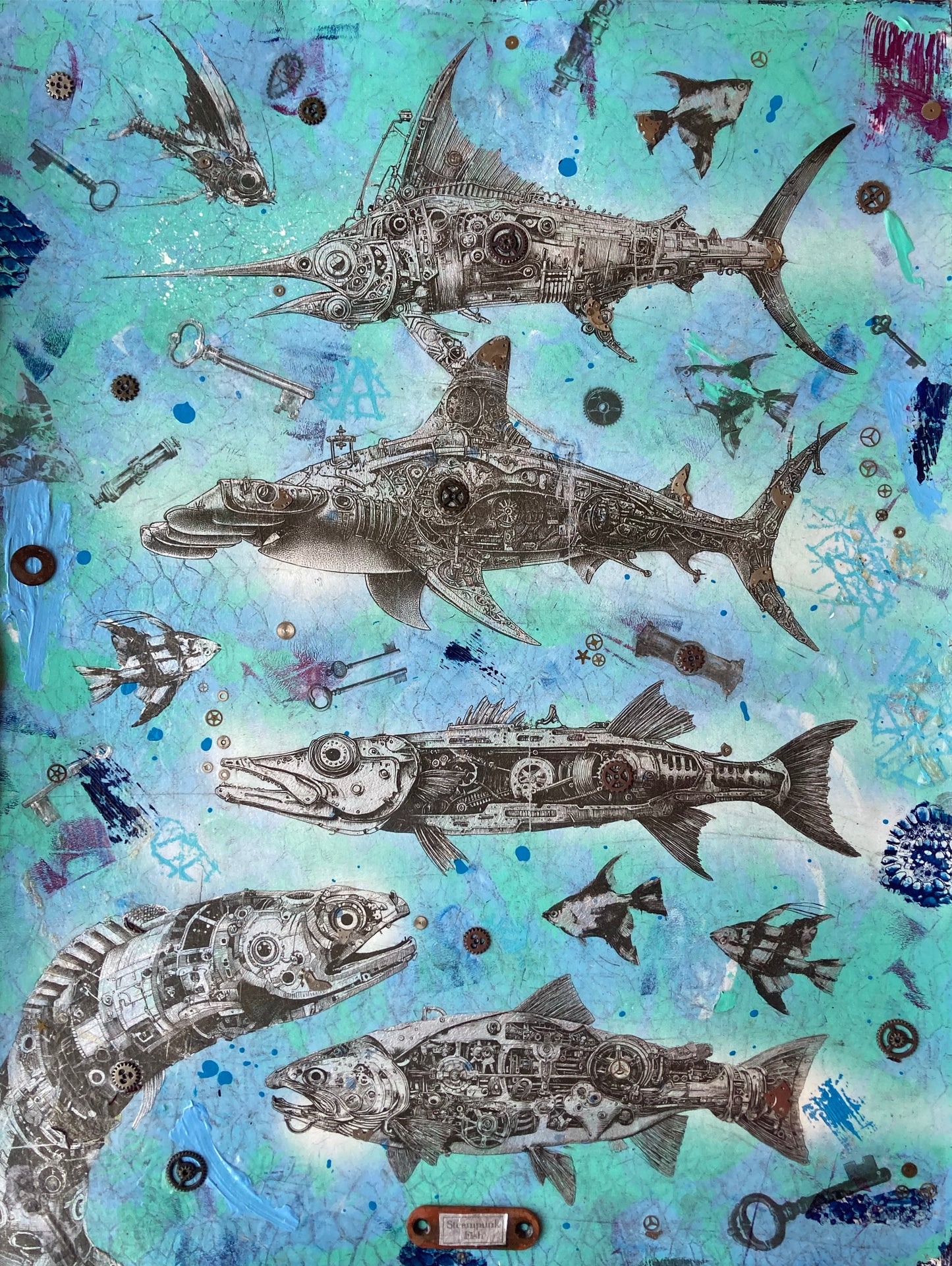 Steampunk Fish Poster Tutorial