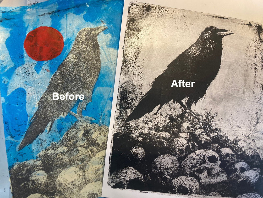 The Secret to Successful Gelli Plate Image Transfers