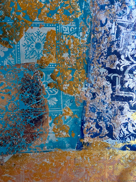 Moroccan Tile Image Transfers from FroyleArt Video