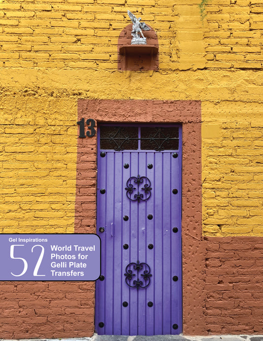 52 World Travel Photos for Gelli Plate Transfers